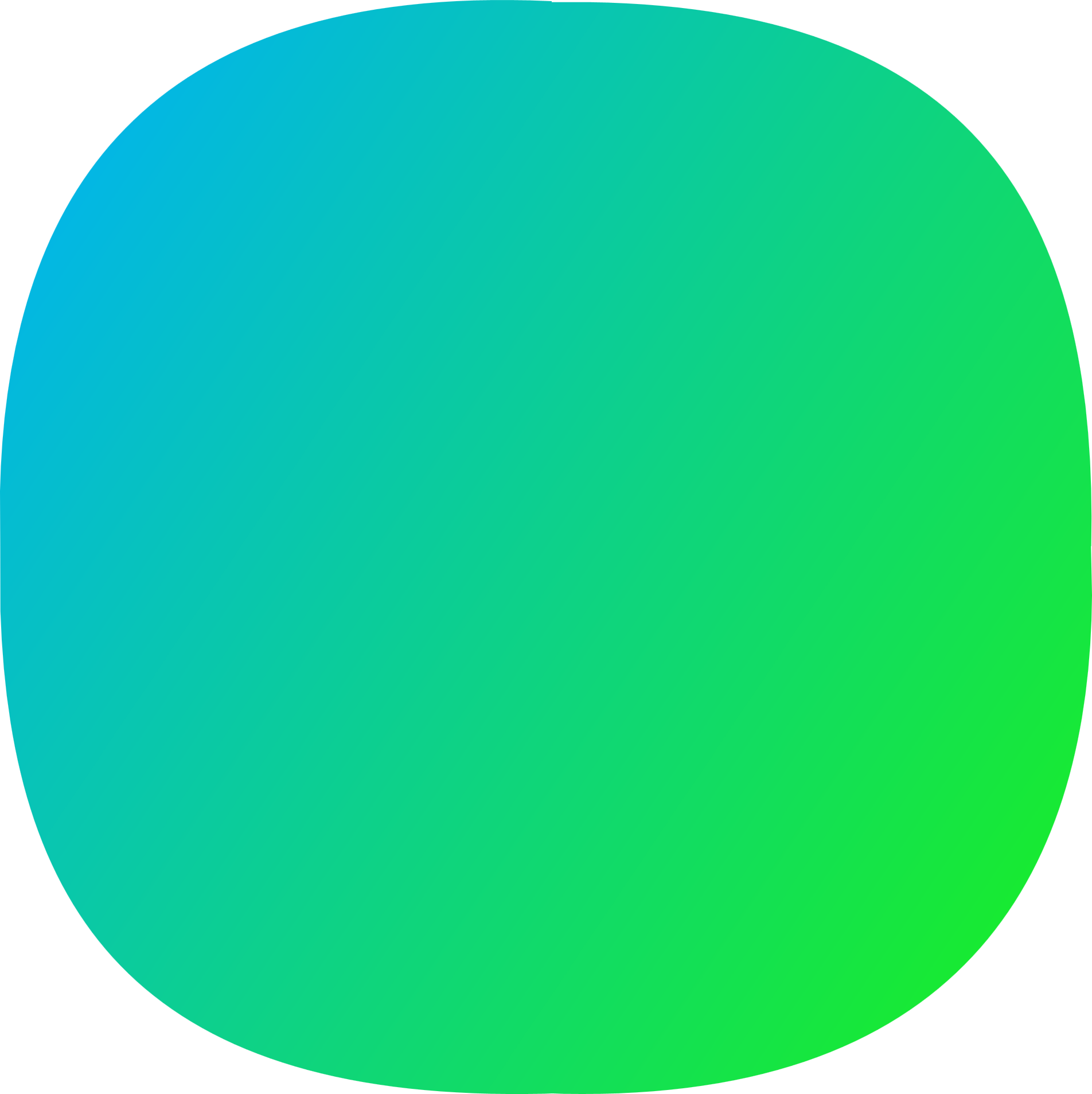 Gradient Color Super Ellipse